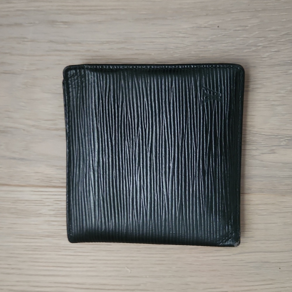 Authentic Black Louis Vuitton Epi Leather wallet-reposh